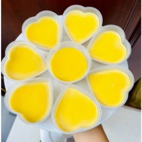 Hủ Flan trái tim