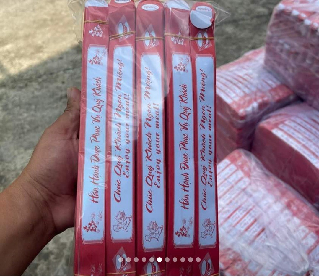  xưởng sản xuất đũa tre